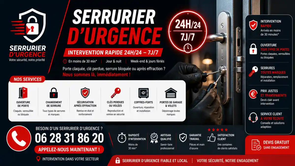 Serrurier urgence à Ventabren intervention rapide